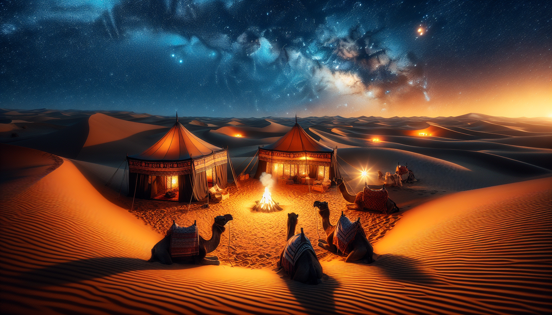 discover the thrill of bedouin desert camping and unlock the ultimate adventure getaway experience amidst the mesmerizing sand dunes and starlit nights.