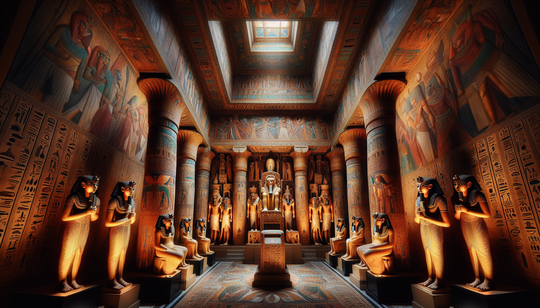 discover the enigmatic wonders housed in the egyptian museum and unlock the secrets of ancient treasures and mysteries within its walls.